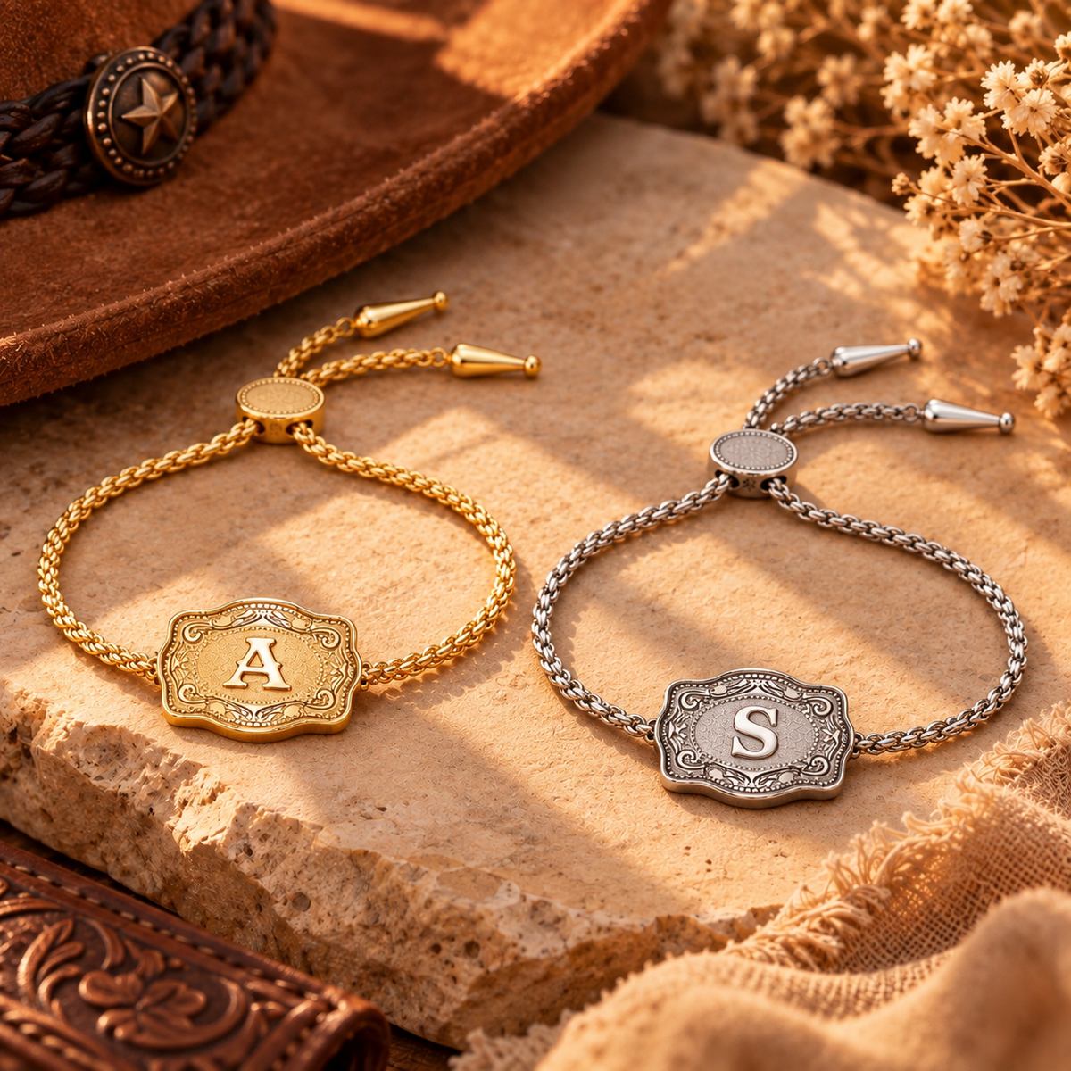Rodeo Initial Bracelet